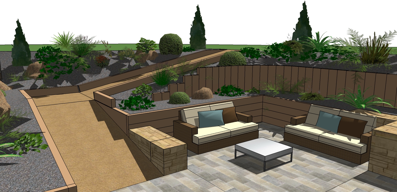 image 3d Jardin